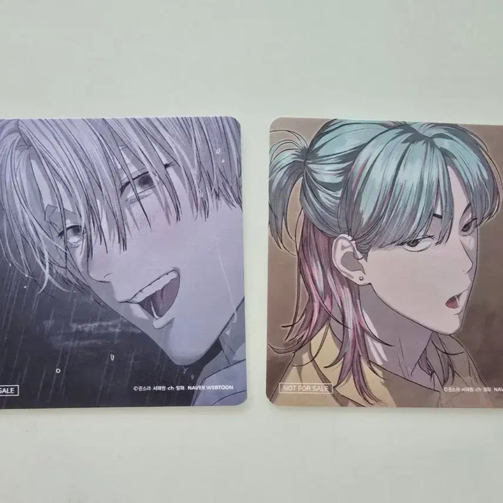 [BUNJANG] Special Appointment Toonique Collaboration Cafe Coaster Set / 별정직 공무원 투니크 콜라보카페 코스터 2종