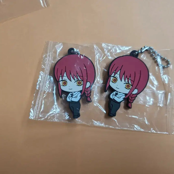 [BUNJANG] Chainsaw Man Rubber Strap Keychain (Official, Sealed) / 덤스티커)체인소맨 러버스트랩 키링 공식 미개봉