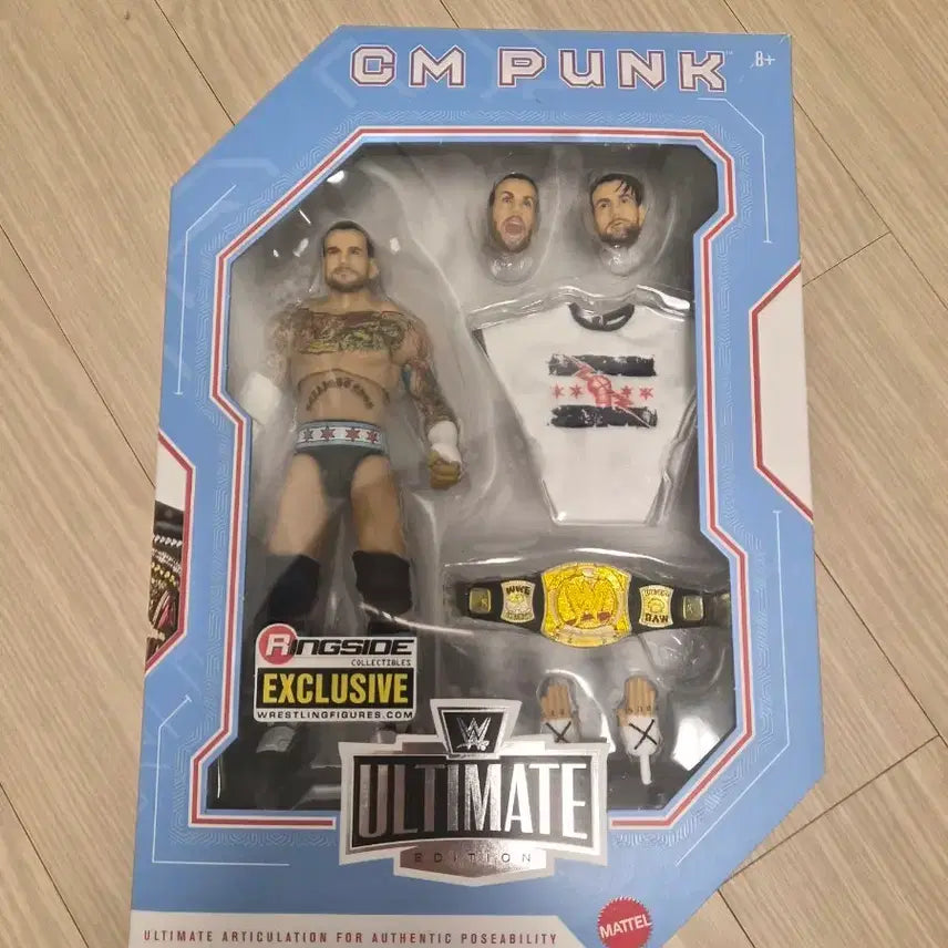 [BUNJANG] WWE Ultimate CM Punk Figure / WWE 얼티밋 CM 펑크 피규어 최종 가격인하
