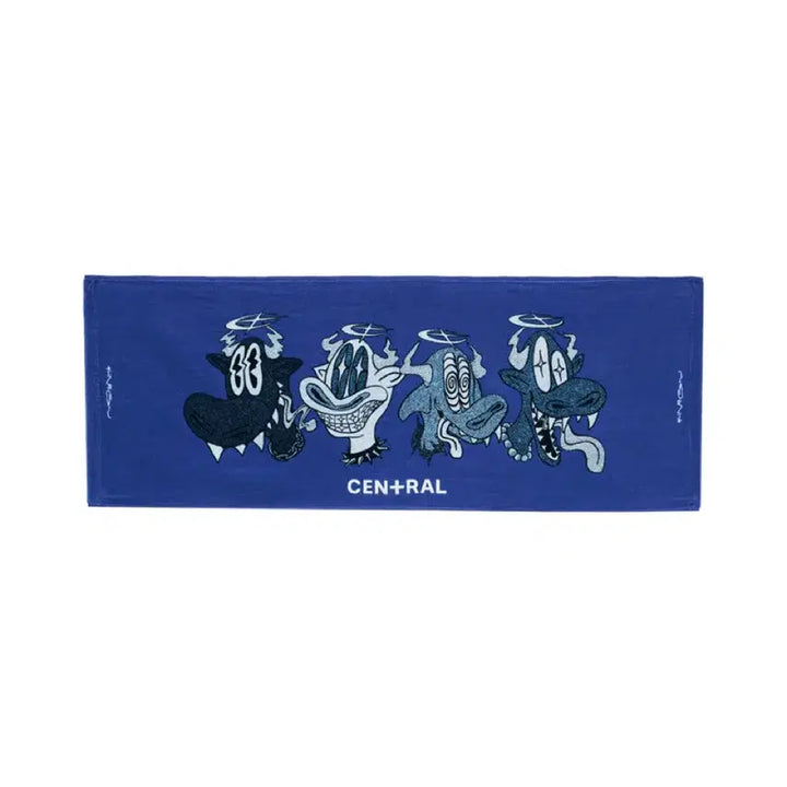 [BUNJANG] King Gnu MD Towel Blue White / 킹누 MD 타올 블루 화이트