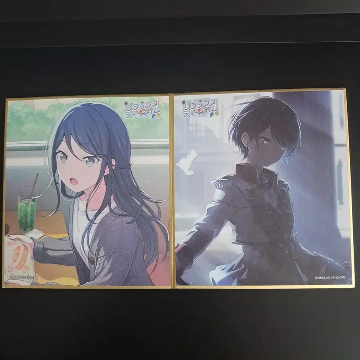 [BUNJANG] Hoshino Ichika "Wandering Melody" Shikishi (Pre-production/Post-production) Bundle Set / 프세카 호시노 이치카 화데 각전각후 색지 일괄