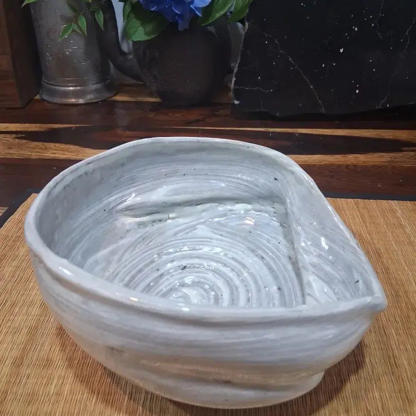 [BUNJANG] Toam Seotawon Buncheong Flower Vase or Water Basin / 토암 서타원 다도.차도구 분청  꽃꽂이 수반 or 퇴수기
