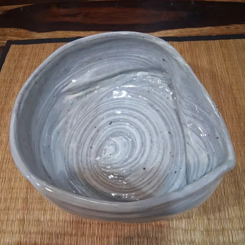 [BUNJANG] Toam Seotawon Buncheong Flower Vase or Water Basin / 토암 서타원 다도.차도구 분청  꽃꽂이 수반 or 퇴수기