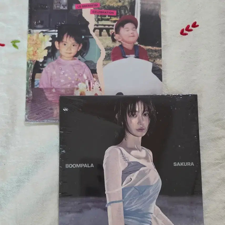[BUNJANG] LE SSERAFIM Sakura Celebration BoomPhala US CD Album Bundle Set / 르세라핌 사쿠라 셀레브레이션 아기 버전 붐팔라 미국 CD 앨범 일괄