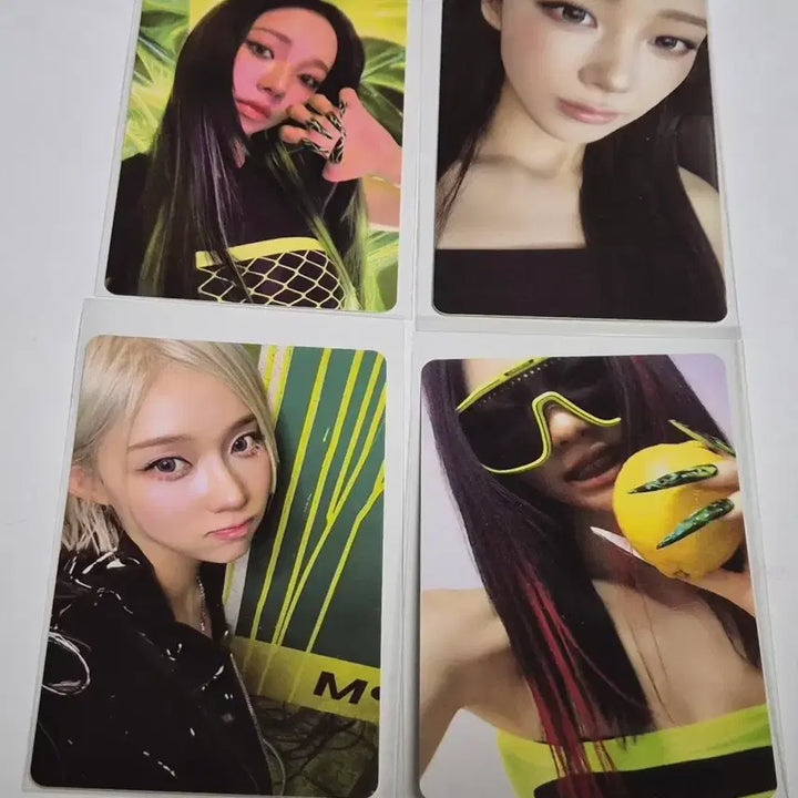 [BUNJANG] Aespa Lemonade Pop-up Lucky Draw Photocard Set / 에스파 lemonade 레모네이드 팝업 5만원 특전 포카 세트 양도