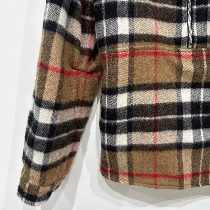 [SOLD OUT] [Free] 위웰던 체크 하프집 울 셔츠