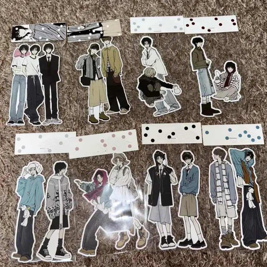 [BUNJANG] BOYNEXTDOOR Ginger Piece Sticker Bundle Set / 일괄만)보이넥스트도어 보넥도 진저님 비공굿 조각스티커