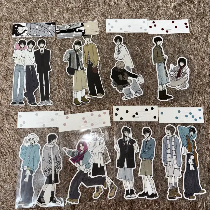 [BUNJANG] BOYNEXTDOOR Ginger Piece Sticker Bundle Set / 일괄만)보이넥스트도어 보넥도 진저님 비공굿 조각스티커