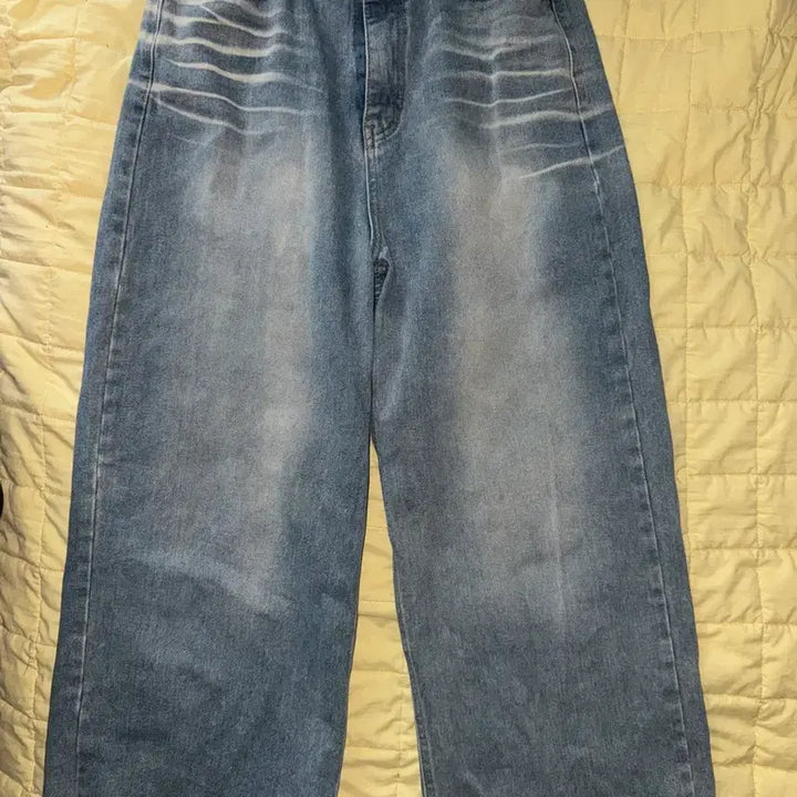 [BUNJANG] Oversized Blue Denim Pants / 오버핏 청 데님 팬츠