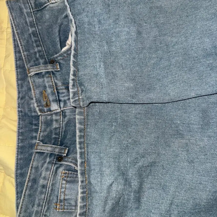[BUNJANG] Oversized Blue Denim Pants / 오버핏 청 데님 팬츠