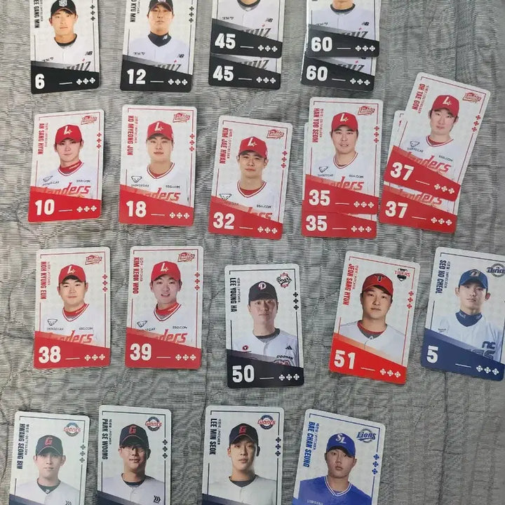 [BUNJANG] Paldo Bibimmyeon KBO Collaboration Trading Cards / 팔도 비빔면 kbo 카드
