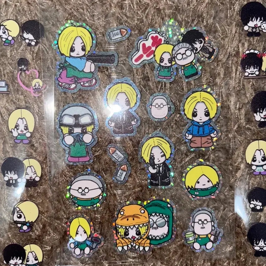 [BUNJANG] Sakamo Days Sakaday Sticker 3 Piece Bundle Unused / 사카모토데이즈 사카데이 비공굿 스티커 3장 일괄 미사용