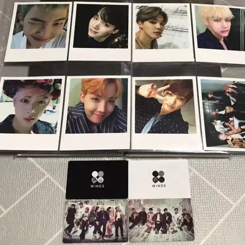 [BUNJANG] BTS Wings Photocard Bundle Set / 방탄소년단 BTS 포카 드래곤볼 - 윙즈