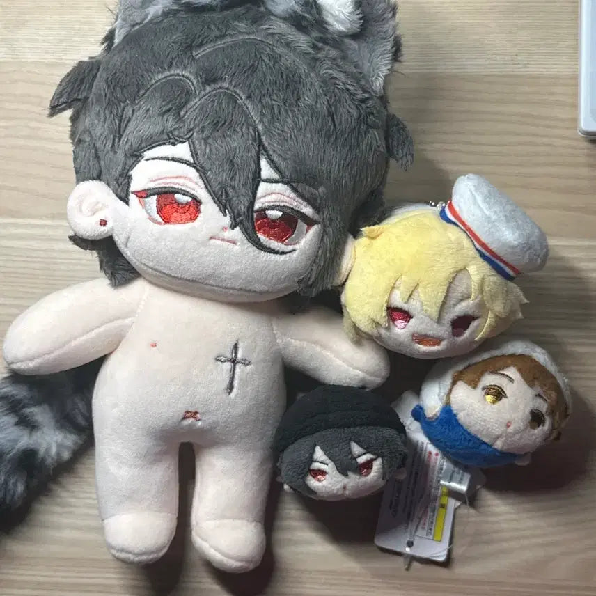 [BUNJANG] Ensemble Stars! Rei, Nazuna, Mitsuru Plush Set / 앙스타 레이, 나즈나, 미츠루 인형 일괄