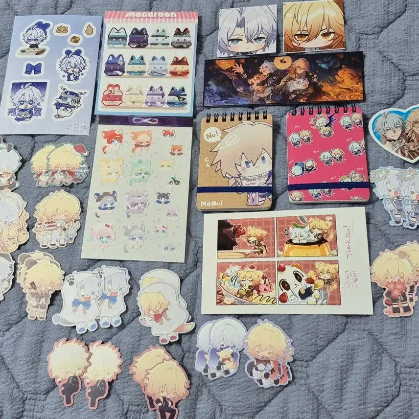 [BUNJANG] Honkai: Star Rail Himeko My Day Mini Notebook Set / 붕괴 스타레일 파이논 마이데이 파이데이