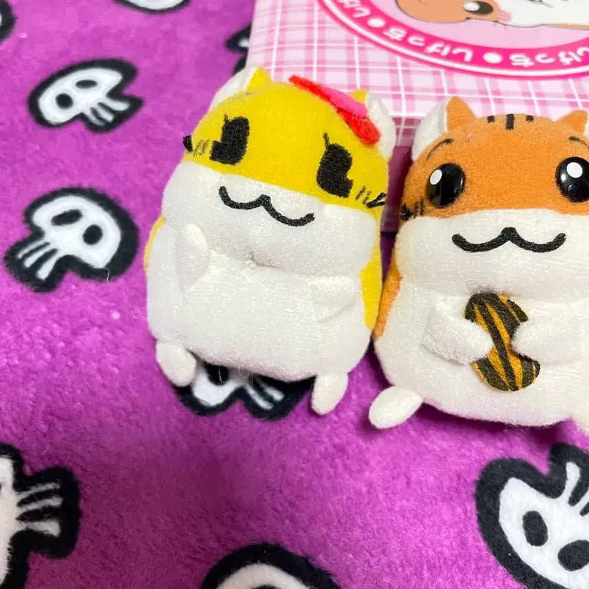 [BUNJANG] Hamster Club Mini Magnetic Plush Set / [4종일괄]햄스터클럽 미니 자석 인형
