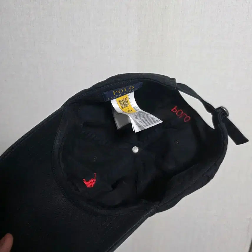 [SOLD OUT] 폴로 랄프로렌 볼캡 모자 블랙