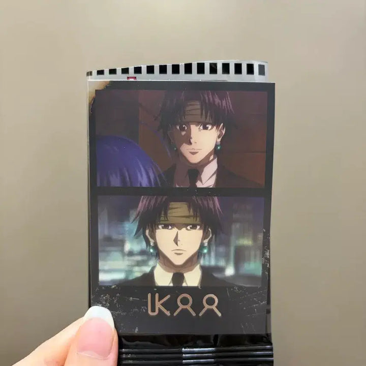 [BUNJANG] Hunter x Hunter Chrollo Lucifer Polaroid Cheki Card / 헌터헌터 클로로 폴라로이드 체키카드