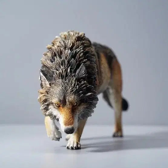 [BUNJANG] JXK 1/6 Scale Ash Wolf Figure / JXK 1/6사이즈 잿빛 늑대 피규어 동물