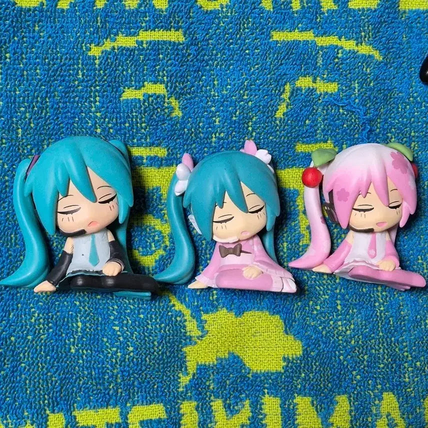 [BUNJANG] Hatsune Miku Gachapon Shoulder Hugger Set / 미쿠 꾸벅 어깨쿵 3종류