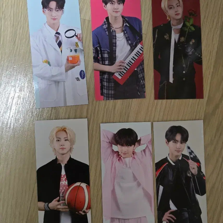 [BUNJANG] ENHYPEN WORLD Jeongwon Basic Card Bundle Set (6 Types) / 엔하이픈월드 베이직카드 6종 일괄