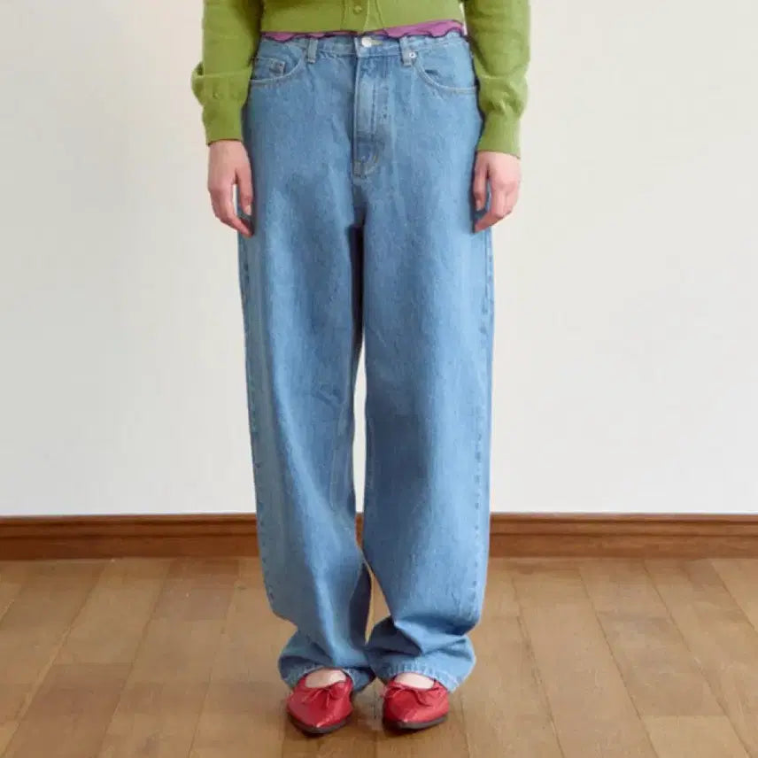 [SOLD OUT] 시엔느 Old fashioned Denim Pants (Blue)