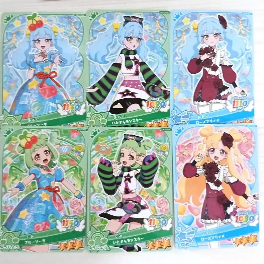 [BUNJANG] Inori Aoi 3-Star Card Bundle Set / 일괄가) 부탁해 아이프리 오네프리 이노리 아오이 구미 3성 카드일괄