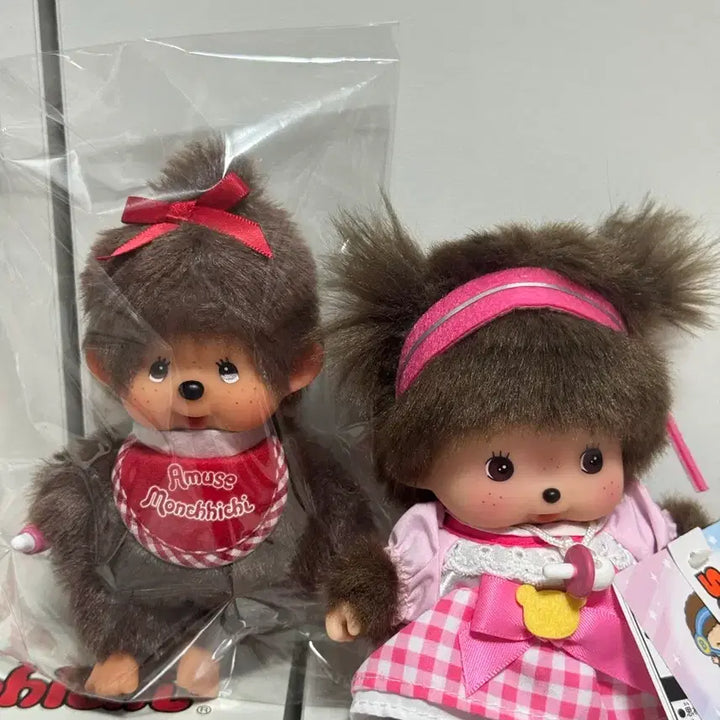 [BUNJANG] Amuse Monchhichi Babycchi Bundle Set / 어뮤즈 몬치치,베비치치 아이돌 일괄