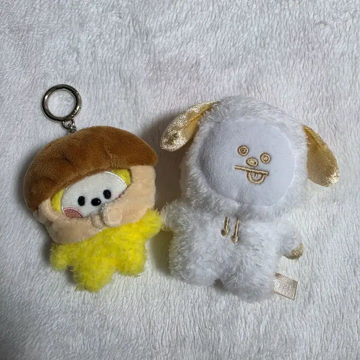 [BUNJANG] BTS Jimin BT21 Chimmy Plush Set (2 pieces) / 방탄소년단 지민 BT21 chimmy 치미 인형 2개 세트