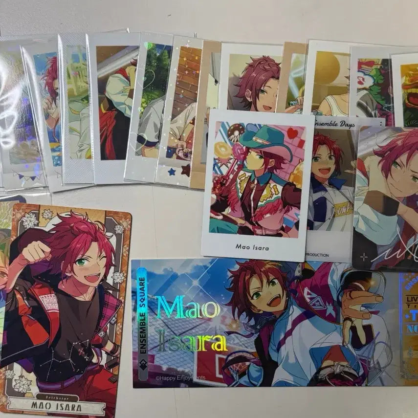 [BUNJANG] Ensemble Stars! Mao Isara Merchandise Bundle Set / 앙스타 마오 굿즈 일괄 판매