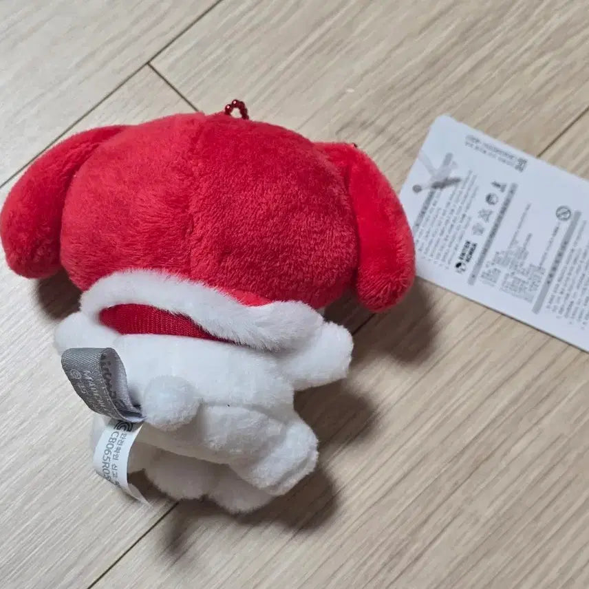 [BUNJANG] Sanrio My Melody Winter Cloak Plush Keychain / 산리오 마이멜로디 겨울 망토 인형 키링