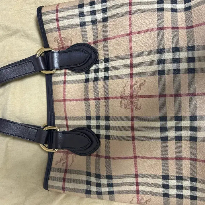 [BUNJANG] Burberry Check Tote Bag / (s급)버버리 체크 토트백