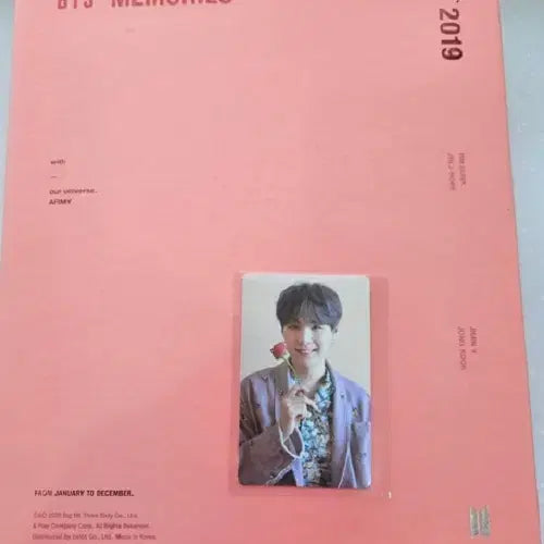 [BUNJANG] BTS Memories of 2019 Photocard Suga / BTS memories of 2019 메모리즈(포토카드 슈가)
