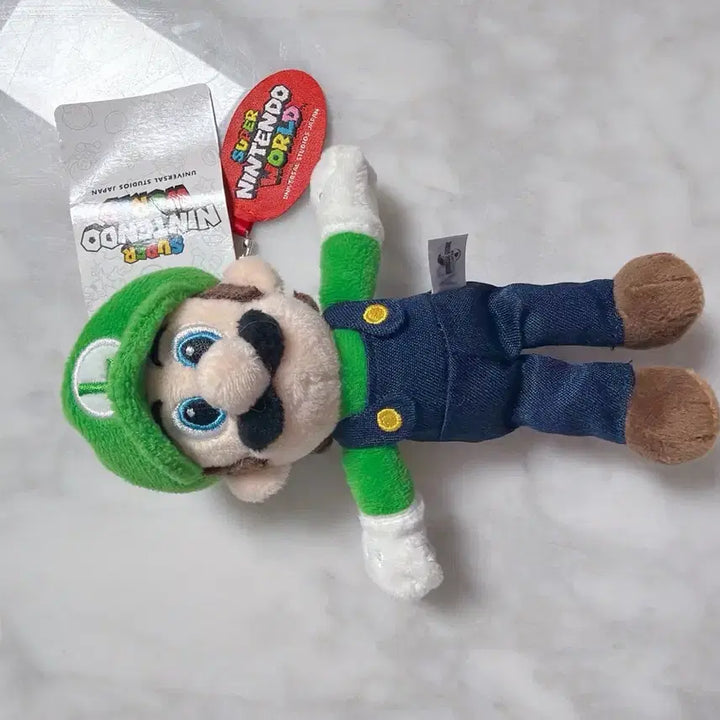 [BUNJANG] Nintendo Luigi Plush Keychain / 닌텐도 루이지 인형 키링