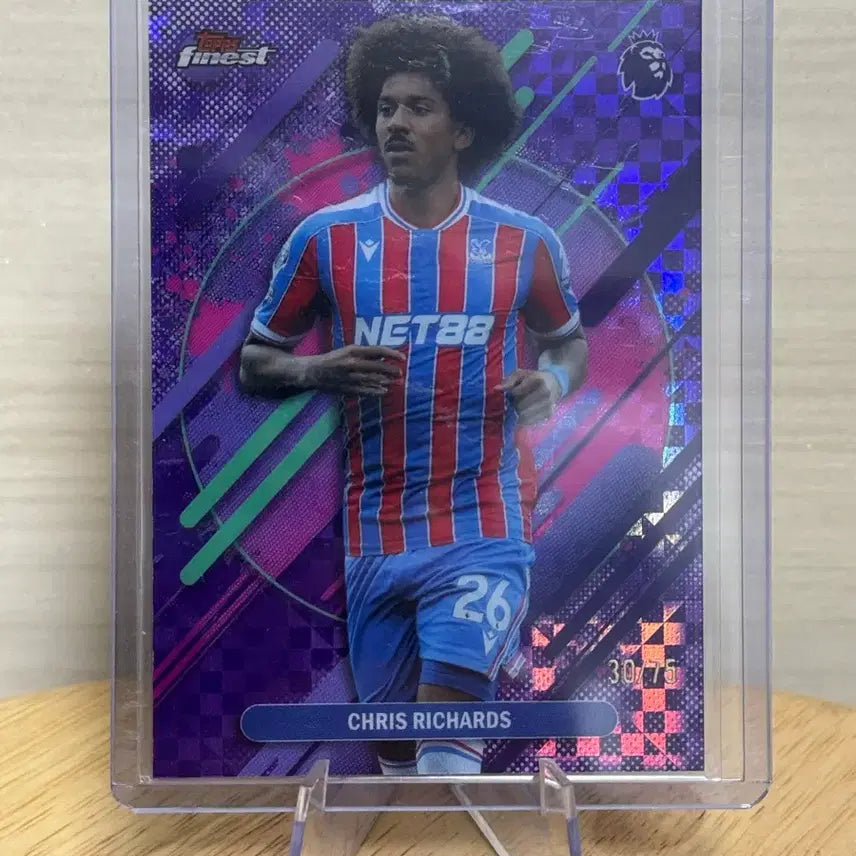 [BUNJANG] Topps Finest Crystal Palace Eberechi Eze 75-Limited Edition Card / 탑스 파이니스트 크리스탈팰리스 리차즈 75한정