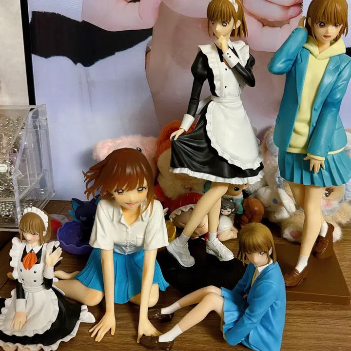 [BUNJANG] Blue Box Kanon Chinatsu Figure Bundle Set (5 Types) / 푸른 상자 카노 치나츠 피규어 일괄 5종