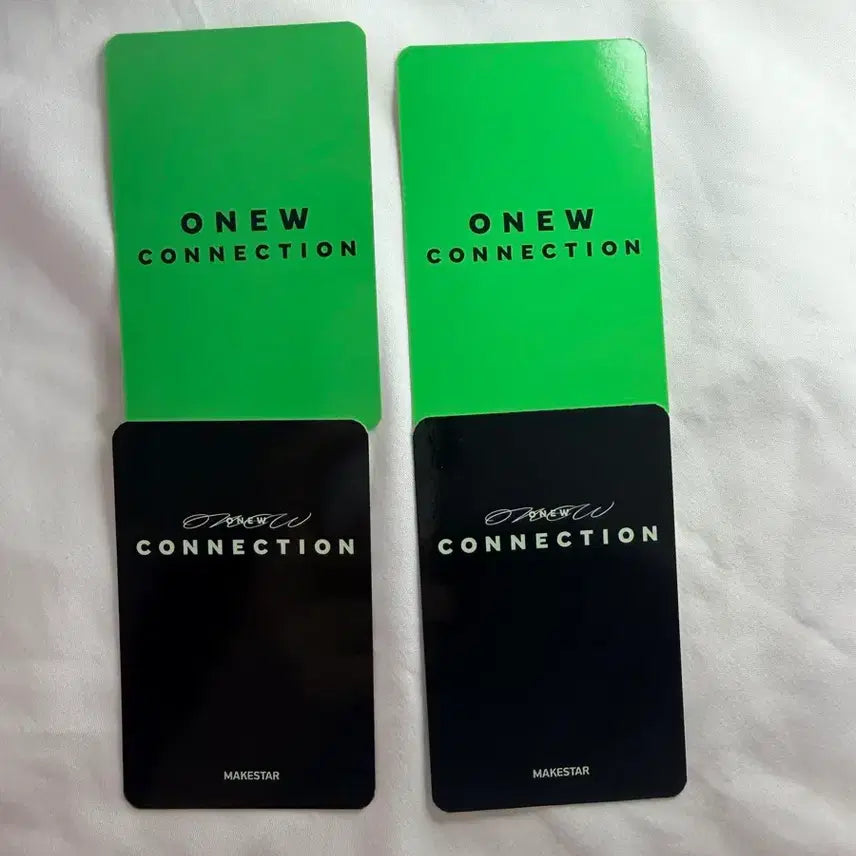 [BUNJANG] SHINee Onew Connection Photocard Bundle Set / 샤이니 온유 커넥션 포카 4장일괄