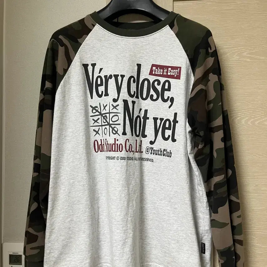 [BUNJANG] ODD STUDIO Camo Long Sleeve Shirt / 오드스튜디오 카모 롱슬리브