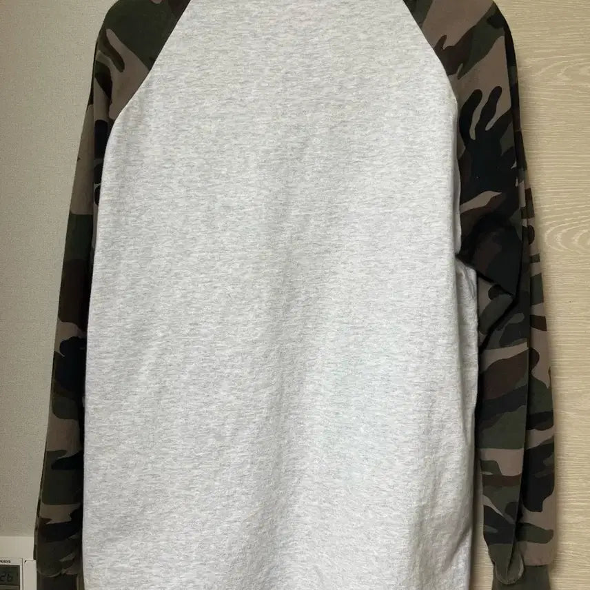 [BUNJANG] ODD STUDIO Camo Long Sleeve Shirt / 오드스튜디오 카모 롱슬리브