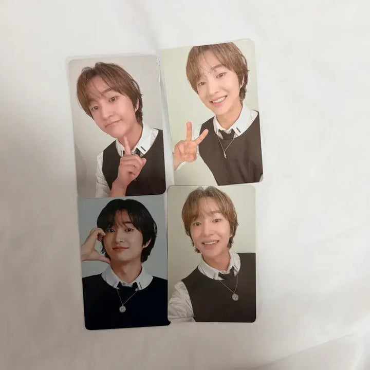 [BUNJANG] SHINee Onew Connection Concert Photocard Bundle Set / 샤이니 온유 커넥션 콘서트 포카 4장일괄