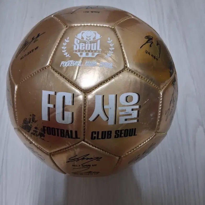 [SOLD OUT] FC서울 싸인공 골드