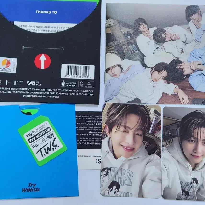 [BUNJANG] Tours Jihoon Compact Photocard / 투어스 컴팩트 지훈포카