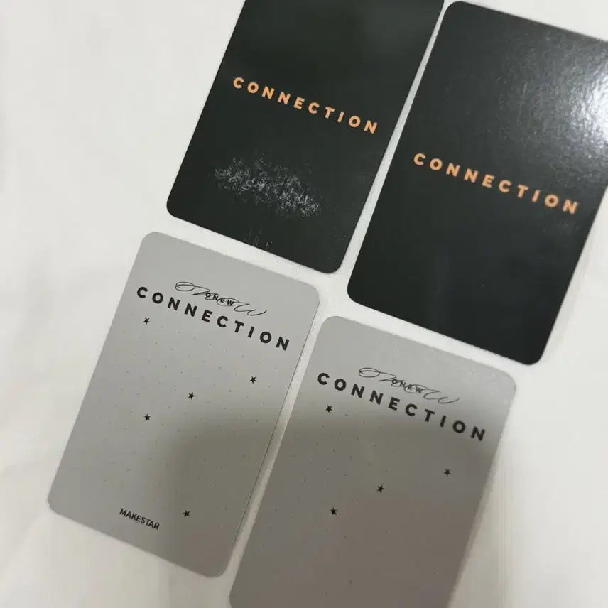 [BUNJANG] SHINee Onew Connection Photocard Bundle Set / 샤이니 온유 커넥션 포카 4장일괄