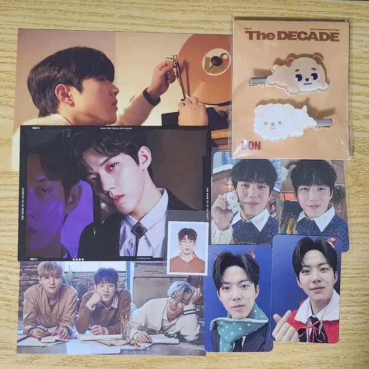 [BUNJANG] Day6 Young K Hairpin Photocard Bundle Set / 일괄) 데이식스 헤어핀 포카 도운