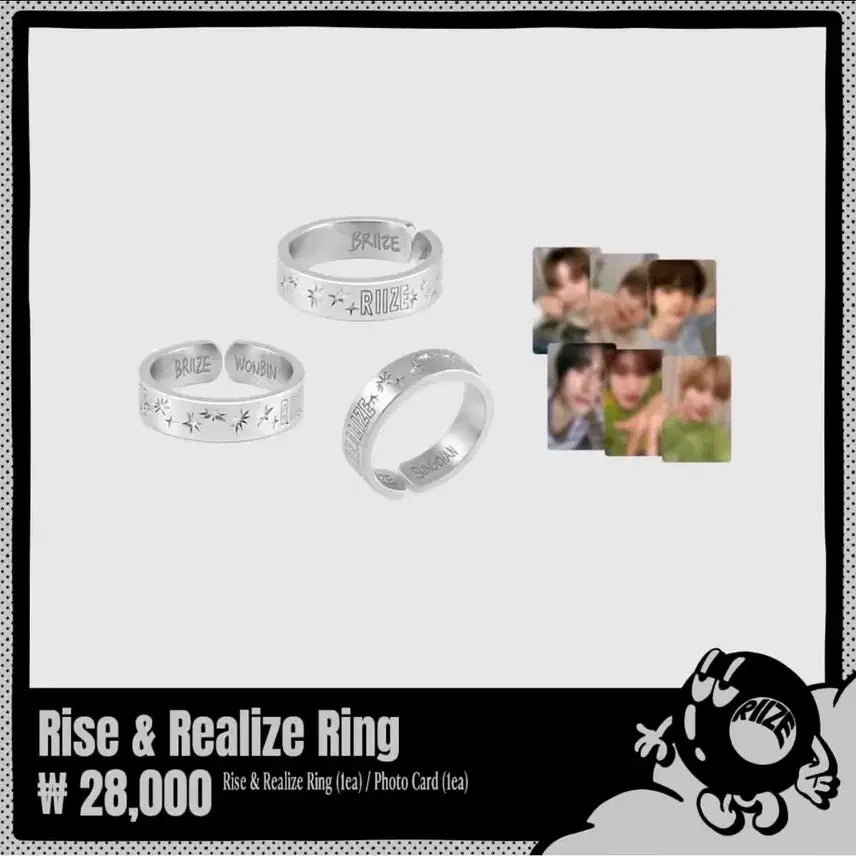 [BUNJANG] RIIZE Everysing Ring Sungchan Wonbin / RIIZE 에버라이즈 성찬 원빈 반지 판매