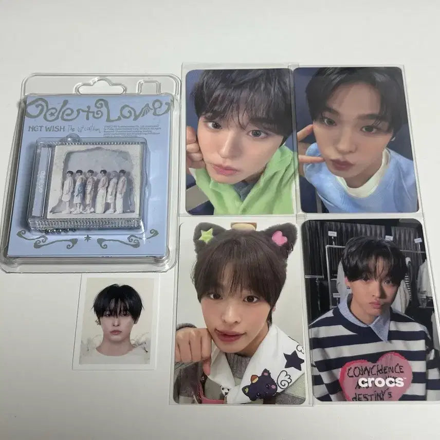 [BUNJANG] NCT WISH Rikku Bundle Set (Unsealed Album, POB) / 일괄) 엔시티위시 개봉 앨범 미공포 특전 리쿠 세트