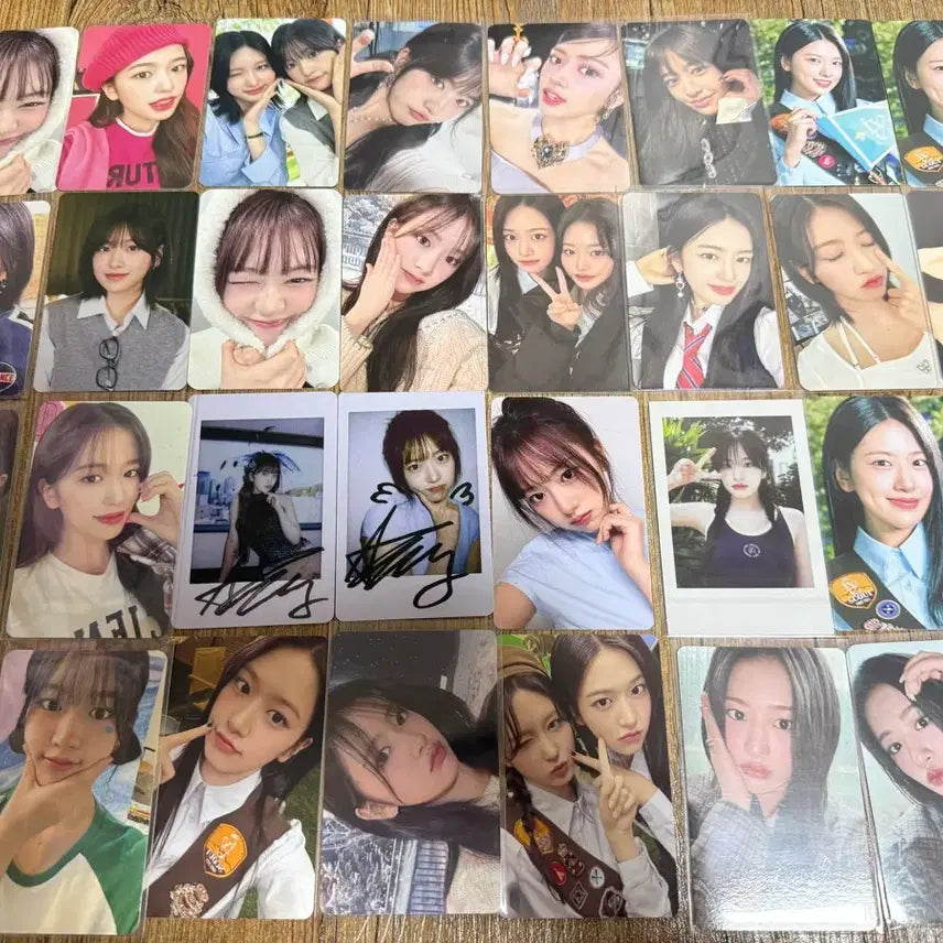 [SOLD OUT] [ㅠㅠ울면서급처] 안유진 예쁜포카 32장 일괄 택포!!
