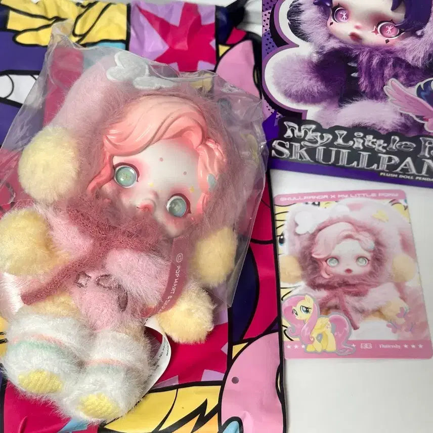 [BUNJANG] Pop Mart Skullpanda My Little Pony Fluttershy / 팝마트 스컬판다 마이리틀포니 플러터샤이