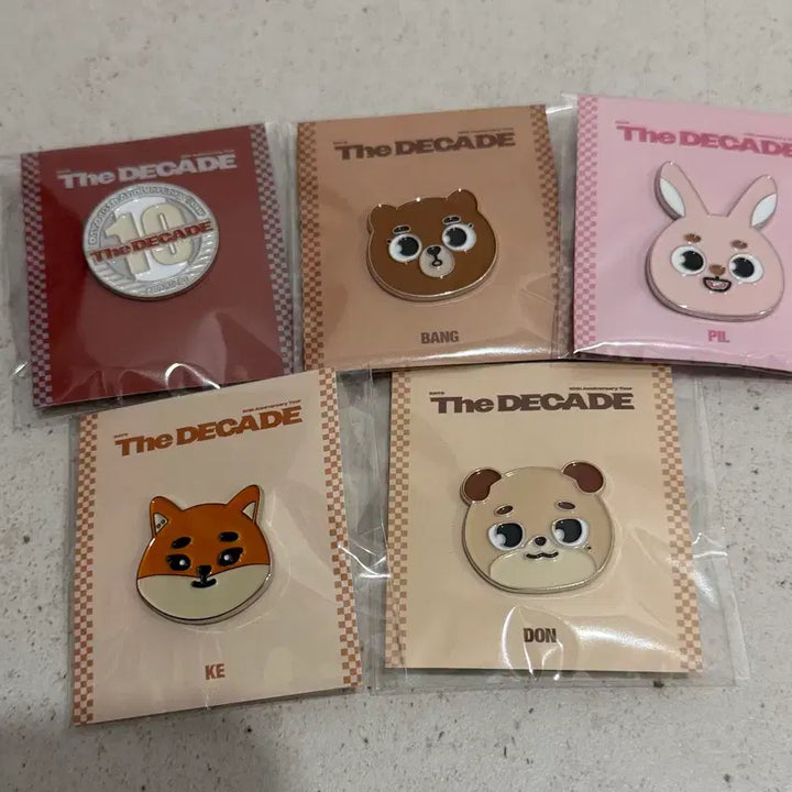 [BUNJANG] DAY6 THE DECADE BADGE Bundle Set / 데이식스 day6 BADGE-THE DECADE