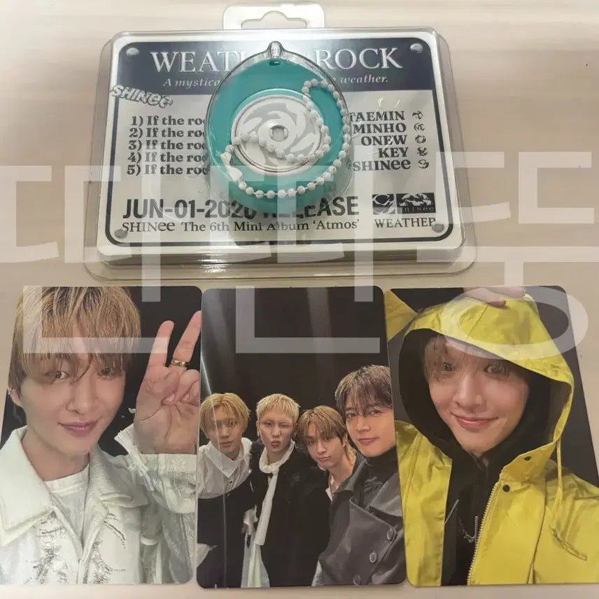 [SOLD OUT] 샤이니 애트모스 웨더락 온유버전 포카세트(우비포카)